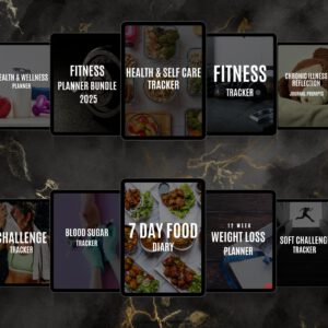 💎 Premium Fitness Planners Bundle with Full PLR & MRR Rights